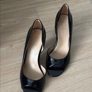 Naturalizer Black Patent Leather Stiletto Heels